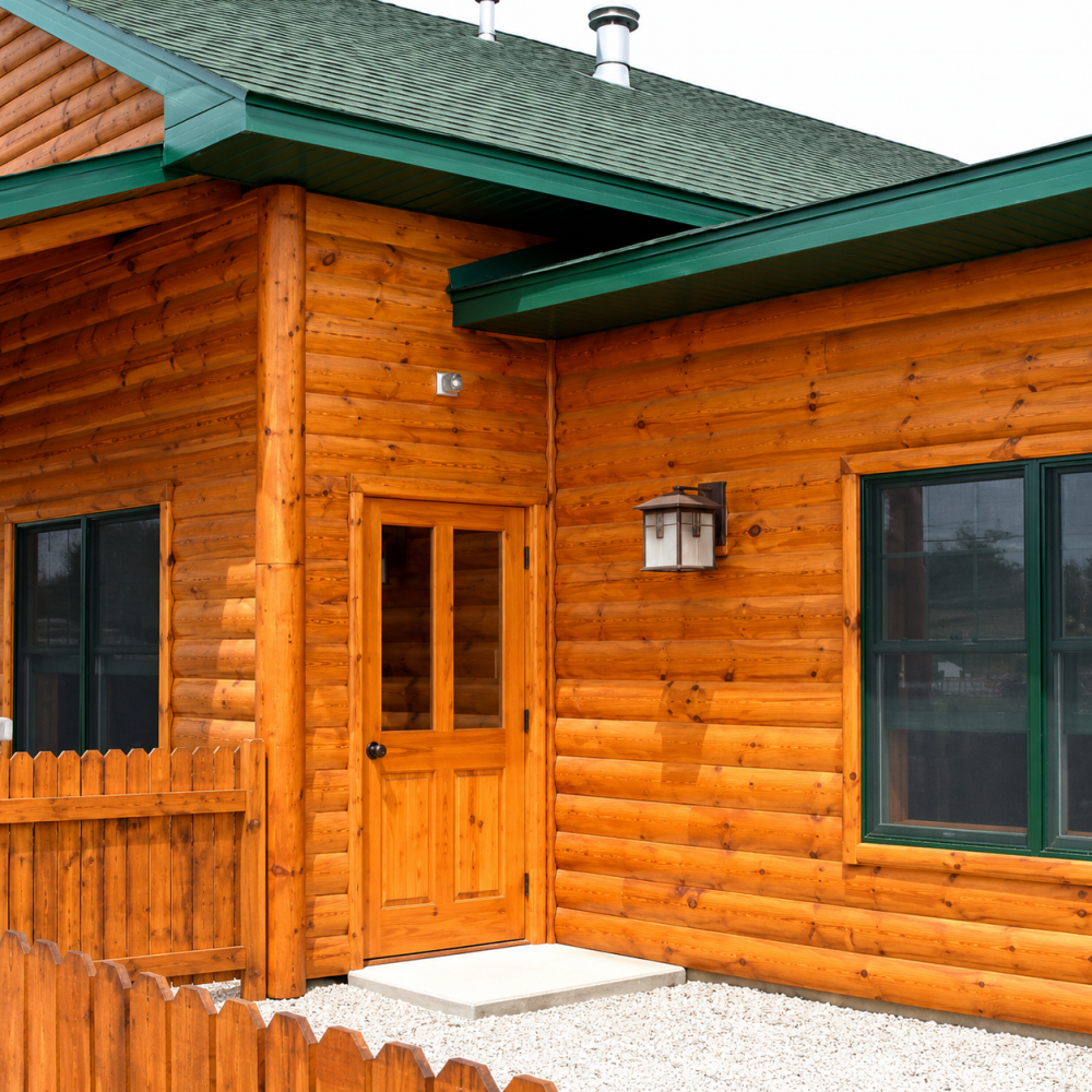 Log Home Exterior
