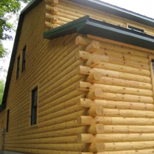 Butt-N-Pass Log Corner