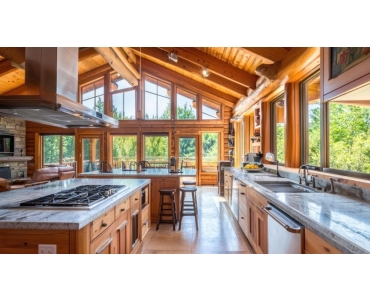 8 Favorite Countertops For Log Cabins