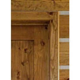 Round-Over Door Casing w/Early American Stain