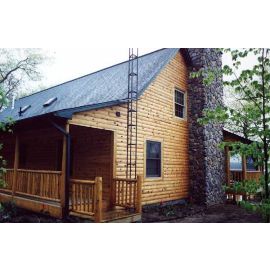 3x8 Pine Log Siding