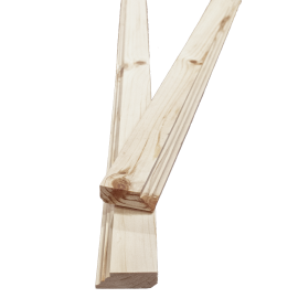 Knotty Pine Ceiling Trim - Triple Bead Profile