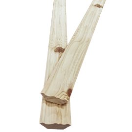 Knotty Pine 1x3 Crown Molding