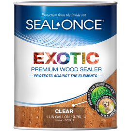 EXOTIC PREMIUM WOOD SEALER (1 Gallon)
