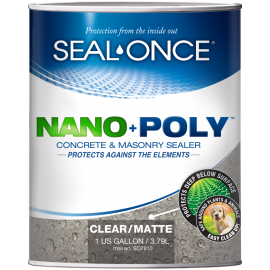 NANO+POLY CONCRETE & MASONRY SEALER (1 Gallon)