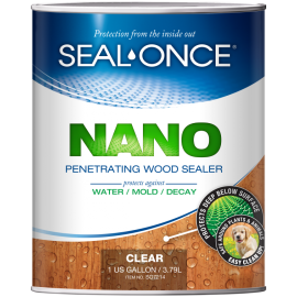 Seal-Once - NANO Penetrating Wood Sealer (1 Gallon)