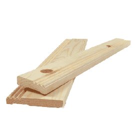 Knotty Pine Casing 1x3 ( Prefinished Colonial )