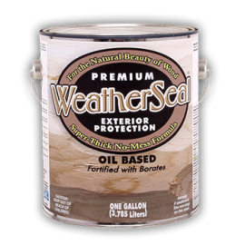 WeatherSeal Stain 1 Gallon Size