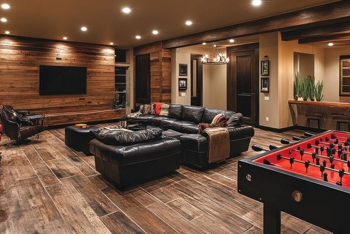 Finish Your Basement Walls With Knotty Pine Paneling