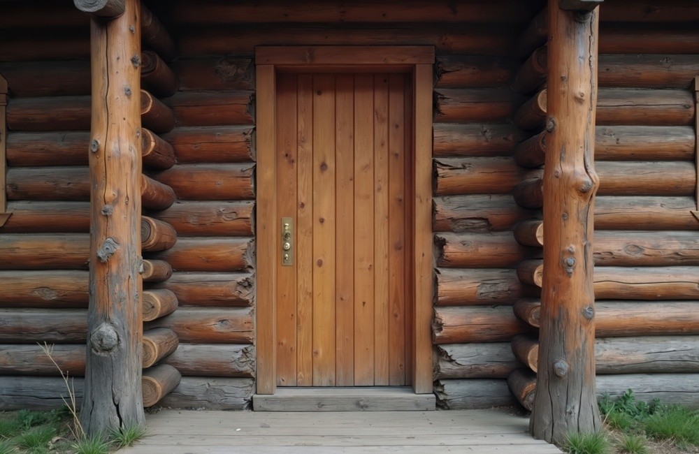 How To Make An Exterior Door For A Log Cabin