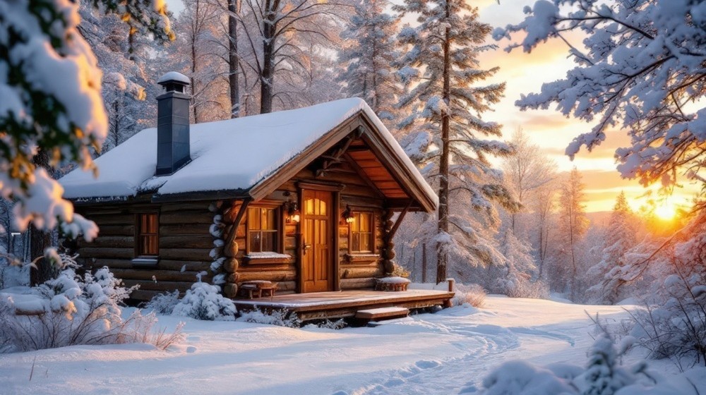 Log Home Roof Styles That Shed Snow