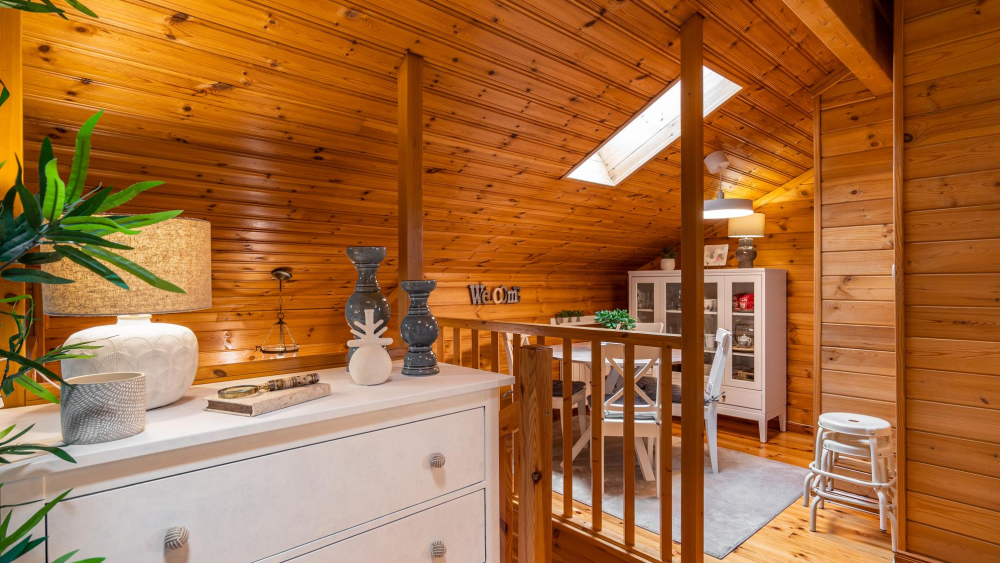 Add A Knotty Pine Paneled Kitchenette To Your Cabin