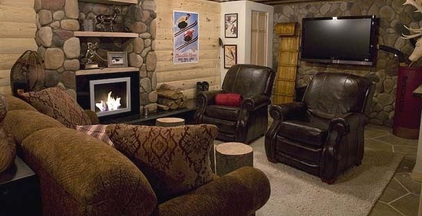 How to Convert Your Basement Into a Log Cabin