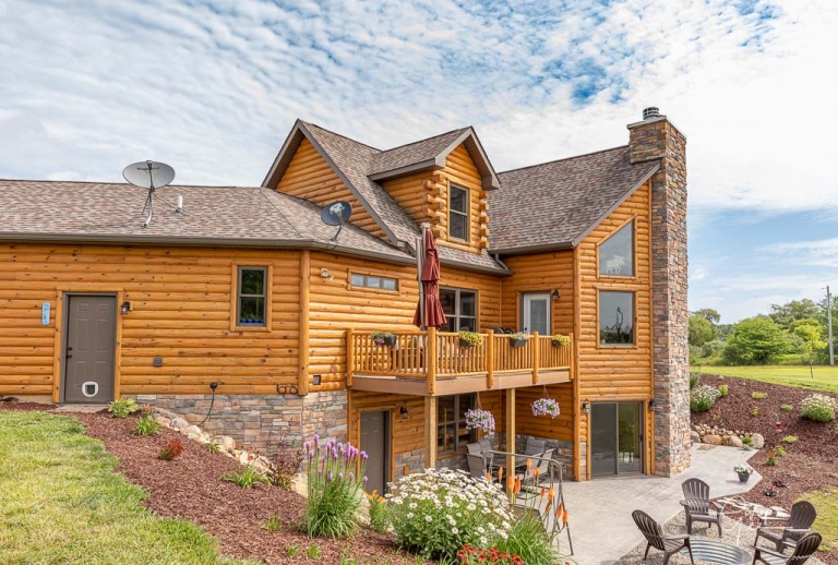 Smart Landscaping Ideas For Log Homes