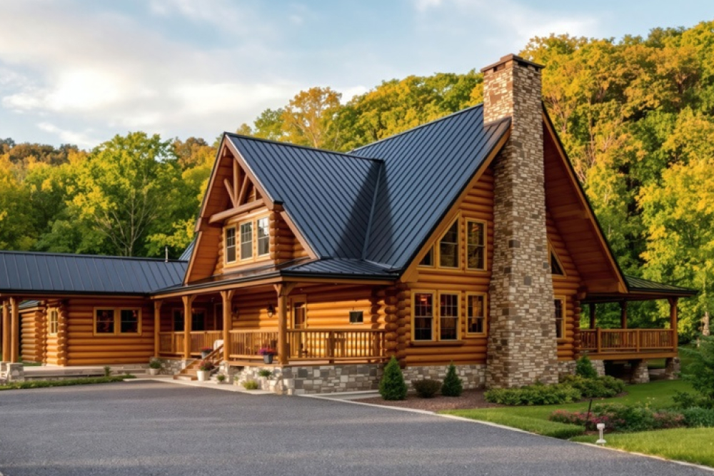 Pros Of Metal Roofing For Log Homes And Cabins
