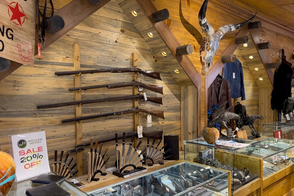 Knotty Pine Paneling For Retail Stores