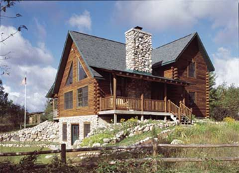 prefinished log siding