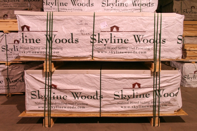 Package of Paneling Ready for Shipment