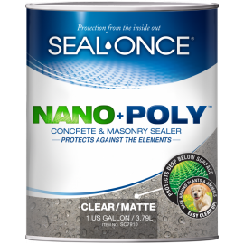 NANO+POLY CONCRETE & MASONRY SEALER (5 Gallon)