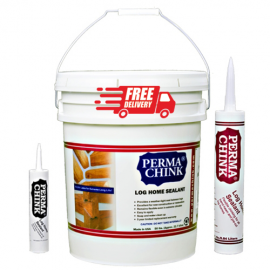 Perma-Chink Chinking - Free Shipping 5 Gallon & Cases