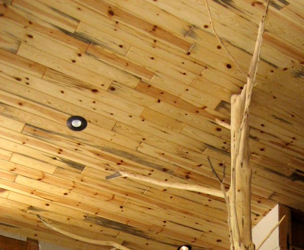 Tongue Groove Knotty Pine Paneling Want To Ed The Log Home Pe - How To Install Knotty Pine Wall Planks