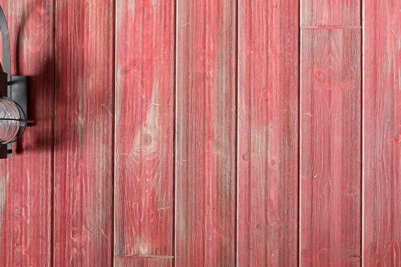 Weathered Red Barnwood Paneling
