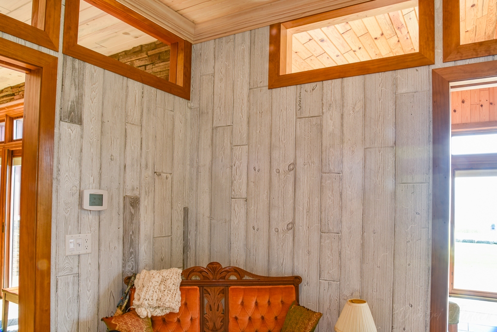 Weathered White Barnwood Paneling