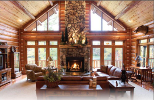 Log Home Mantels, Beams, Trusses, Pine Floors|(800) 818-9971 | The Log Home  Shoppe